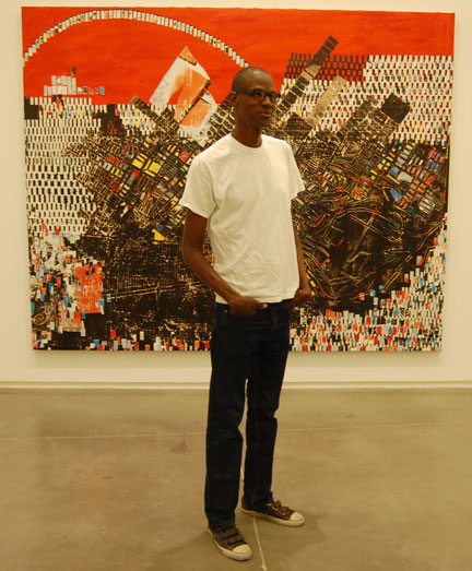 Mark Bradford at the MCA: exercises in community, texture, and collaboration